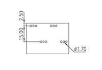 0177-06XX 0.394 Inch (in) Pitch Diameter Printed Circuit Board (PCB) Terminal Block - 3