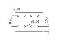 0177-51XX 0.197 Inch (in) Pitch Diameter Printed Circuit Board (PCB) Terminal Block - 3