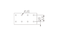 0177-51XXP3 0.295 Inch (in) Pitch Diameter Printed Circuit Board (PCB) Terminal Block - 3