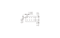 0228-21XX 0.2 Inch (in) Pitch Diameter Printed Circuit Board (PCB) Terminal Block - 3