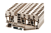 AK10-TN 96.8 Millimeter (mm) Width Spring Clamp Connection DIN Rail Terminal Block