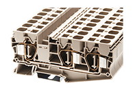 AK16-TN 108.2 Millimeter (mm) Width Spring Clamp Connection DIN Rail Terminal Block