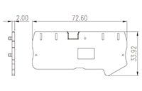 AK2.5C-TR DIN Rail Terminal Blocks-Accessory - 2