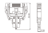 AKP-CP DIN Rail Terminal Blocks-Accessory - 2