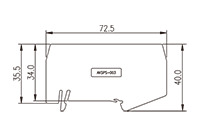 AKSPS-003 DIN Rail Terminal Blocks-Accessory - 2