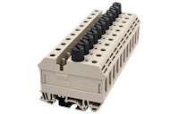 DK10-TF(5X20) 61.63 Millimeter (mm) Width Screw Connection DIN Rail Terminal Block