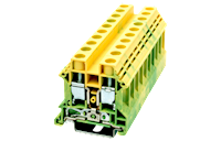 DK10N-PE 47.15 Millimeter (mm) Width Screw Connection DIN Rail Terminal Block