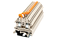 DK2.5N-TG 40.7 Millimeter (mm) Width Screw Connection DIN Rail Terminal Block