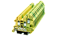 DK2.5N-TN-PE 48.2 Millimeter (mm) Width Screw Connection DIN Rail Terminal Block