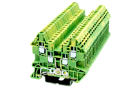 DK2.5N-TR-PE 54 Millimeter (mm) Width Screw Connection DIN Rail Terminal Block