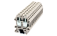 DK6S 30.3 Millimeter (mm) Width Screw Connection DIN Rail Terminal Block