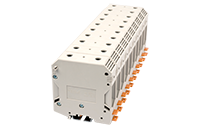 DK95 80 Millimeter (mm) Width Screw Connection DIN Rail Terminal Block