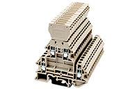 DKK4N-CP 71.5 Millimeter (mm) Width Screw Connection DIN Rail Terminal Block