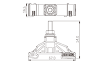 DKM6 Stud Connection DIN Rail Terminal Block - 2