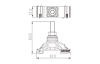 DKM8 Stud Connection DIN Rail Terminal Block - 2