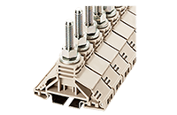 DKM8 Stud Connection DIN Rail Terminal Block