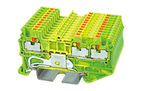 DP1.5-TN-PE 58 Millimeter (mm) Width Push-In Design (PID) DIN Rail Terminal Block