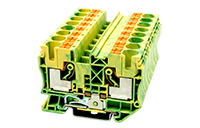 DP10-PE 69 Millimeter (mm) Width Push-In Design (PID) DIN Rail Terminal Block