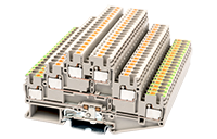 DP2.5-3L-L3PE 102.7 Millimeter (mm) Width Push-In Design (PID) DIN Rail Terminal Block