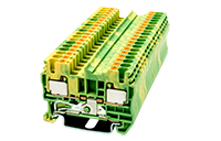 DP2.5-PE 49 Millimeter (mm) Width Push-In Design (PID) DIN Rail Terminal Block