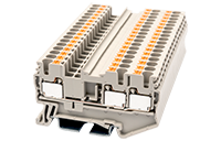 DP2.5-TN 60.8 Millimeter (mm) Width Push-In Design (PID) DIN Rail Terminal Block