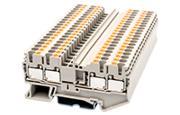 DP2.5-TR 72.6 Millimeter (mm) Width Push-In Design (PID) DIN Rail Terminal Block