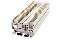 DP2.5/1P 51 Millimeter (mm) Width Push-In Design (PID) DIN Rail Terminal Block