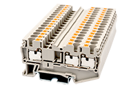 DP4-TN 67.3 Millimeter (mm) Width Push-In Design (PID) DIN Rail Terminal Block