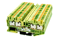 DP4-TR-PE 80.4 Millimeter (mm) Width Push-In Design (PID) DIN Rail Terminal Block