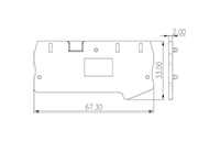 DP4C-TN DIN Rail Terminal Blocks-Accessory - 2