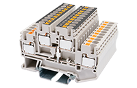 DPP2.5-PV 46 Millimeter (mm) Width Push-In Design (PID) DIN Rail Terminal Block