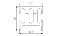 DS6A03 DIN Rail Terminal Blocks-Accessory - 2