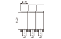 DSD02-2.5XX-B DIN Rail Terminal Blocks-Accessory - 2