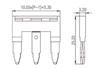 DSS10N-XXP DIN Rail Terminal Blocks-Accessory - 2