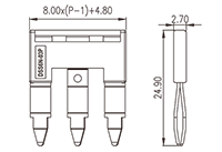 DSS6N-XXP DIN Rail Terminal Blocks-Accessory - 2