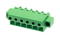 EC508FM-XXP 0.200 Inch (in) Pitch Diameter Printed Circuit Board (PCB) Connector-Plug