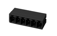 ECH350R-XXPL 0.138 Inch (in) Pitch Diameter Printed Circuit Board (PCB) Connector Socket