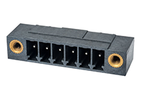 ECH350RRM-XXPL 0.138 Inch (in) Pitch Diameter Printed Circuit Board (PCB) Connector Socket