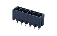 ECH350V-XXPL 0.138 Inch (in) Pitch Diameter Printed Circuit Board (PCB) Connector Socket