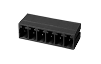 ECH381R-XXPL 0.150 Inch (in) Pitch Diameter Printed Circuit Board (PCB) Connector Socket