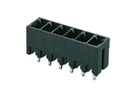 ECH381V-XXPL 0.150 Inch (in) Pitch Diameter Printed Circuit Board (PCB) Connector Socket