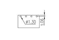 EESK508V-XXP 0.2 Inch (in) Pitch Diameter Printed Circuit Board (PCB) Terminal Block - 3