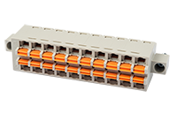 FDC508BM-XXP 0.200 Inch (in) Pitch Diameter Printed Circuit Board (PCB) Connector-Plug