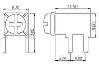 P-810W Wire Terminal - 2