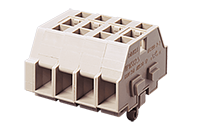 PM2.5WSH 18 Millimeter (mm) Width Spring Clamp Connection DIN Rail Terminal Block