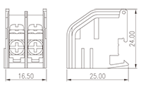 TKE02 Transformer Terminal Block - 2