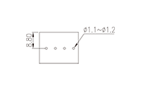 WKA50B-XXP 0.197 Inch (in) Pitch Diameter Printed Circuit Board (PCB) Terminal Block - 3