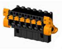 2ESDSVK-XXP 0.200 Inch (in) Pitch Diameter Printed Circuit Board (PCB) Connector-Plug