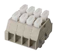 PM2.5WSHA 18 Millimeter (mm) Width Spring Clamp Connection DIN Rail Terminal Block