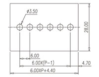 PM2.5WSHA 18 Millimeter (mm) Width Spring Clamp Connection DIN Rail Terminal Block - 2